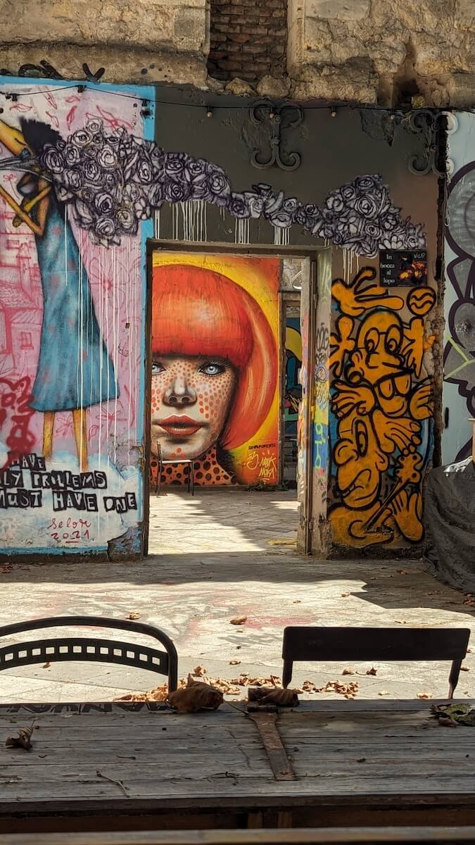 Fresque street art à Darwin, Bordeaux rive droite