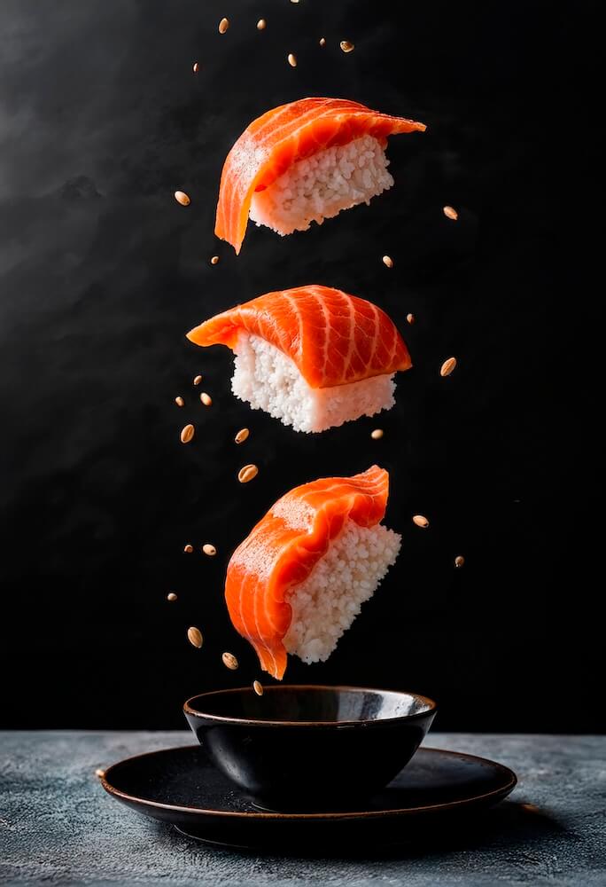 sushi-au-saumon-en-vol sushi-au-saumon-en-vol