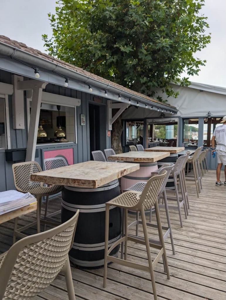 restaurant Le Platane a Lanton 1