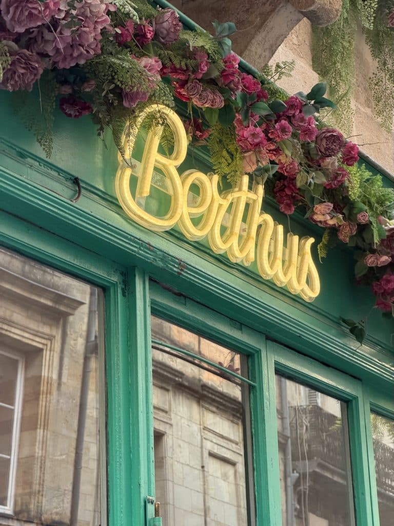 berthus restaurant bordeaux 15